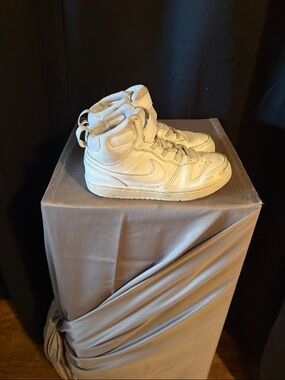 Nike White High-Top Sneakers